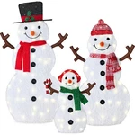 Best Choice Products 2D Lighted Snowman Family Set Yard Cor Twinkling Led. Fixed Price $109.99.