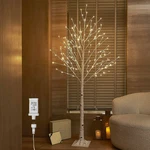 Hairui Lighted White Birch Tree 6FT Twig Lights Plug In For Christmas. Fixed Price $146.23.