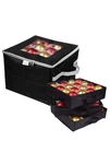 Propik Christmas Ornament Storage Box, Organizer Holds Up 48 Xmas Black. Fixed Price $24.99.