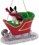 Conversation Concepts Welsh Corgi Cardigan Sleigh Dog Christmas Ornament. Fixed Price $18.99.