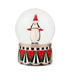 Mackenzie Childs Patience Brewster Musical Christmas Snow Globe Penguin Nib. Fixed Price $79.99.