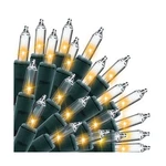 3 Sets Of 100 Counts Clear Green Wire Christmas Light, Warm White Lights For .... Fixed Price $41.29.