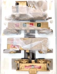 Lionel Christmas Stocking Hanger Set 7-32933 Damaged Engine Caboose Vtg With Box. Fixed Price $129.95.