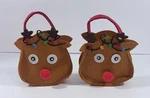 Felt Reindeer Gift Bags Christmas Festive Decorations For Holiday Treats Party. Fixed Price $12.00.