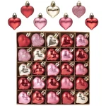 Valery Madelyn 25PCS Valentine's Day Heart Shaped Ornaments Gift Pack, Christ.... Fixed Price $23.78.