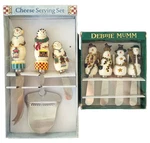 Debbie Mumm Snowman Cheese Serving Spreader Sets Christmas Winter Boston Market. Fixed Price $28.17.