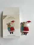 Hallmark Keepsake Ornament Stocking Stuffing Santa Dog Puppy Christmas Tree. Fixed Price $7.12.