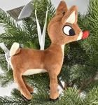 Pottery Barn Kid Light Up Rudolph The Red Nosed Reindeer Christmas Tree Ornament. Fixed Price $23.99.
