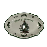 Spode Christmas Tree Merry Tray Dish. Fixed Price $11.00.