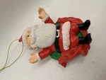 Kurt Adler Rudolph Series Santa Laying On Wreath Christmas Ornament. Fixed Price $8.55.