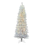 Vickerman 54" Salem Pencil Pine Pvc Plastic Led Lights Christmas Tree White. Fixed Price $156.28.