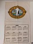 Vintage 1990 The Vermont Pub Brewery Kitchen Towel / Calendar New. Fixed Price $14.98.