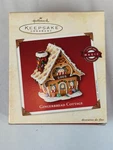 Hallmark 2002 Gingerbread Cottage Ornament Light Fragrance Magic Nib Works. Fixed Price $11.75.