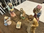 Seraphim Classics Roman Nativity Wise Men Mary Joseph Jesus Christmas Figurines. Fixed Price $55.00.