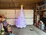 Gemmy 2014 8FT Tall Kaleidoscope Christmas Tree Airblown Inflatable. Fixed Price $139.99.