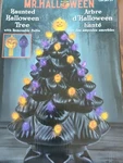 Halloween Black 14 Haunted Ceramic Light Up Tree New Mr. Fixed Price $73.99.
