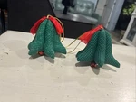 Crafted Quilted Stuffed Christmas Bell Ornaments 2 Handmade Jingle. Fixed Price $12.75.