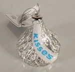 Hersheys Kisses Ornament Shatterproof Decoupage Christmas. Fixed Price $9.00.