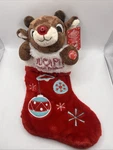Nwt Rudolph Red Nose Reindeer Dan 18" Plush Christmas Stocking Singing Light. Fixed Price $22.75.