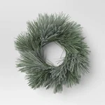 Shimmer Long Needle Christmas Wreath - Threshold. Fixed Price $14.99.