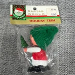 Vintage Wooden Boy Ornament Holiday Trim Santas World Kurt Adler Christmas Tree. Fixed Price $7.99.