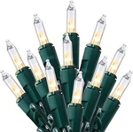 Joiedomi Clear Christmas String Lights INDOOR,100 Count Mini White Fairy. Fixed Price $19.80.