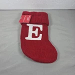 Letter Wondershop Monogram Mini Christmas Stocking Initial Red Knit Target. Fixed Price $9.11.
