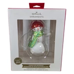 Hallmark Porcelain Snowman Ornament Nib Christmas Tree Decoration Holiday Gift. Fixed Price $8.00.