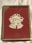 Lenox Bells Our First Christmas Together 2002 Ornament Decor Usa Nib. Fixed Price $19.99.