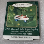 Hallmark Keepsake Ornament 1968 Murray Jolly Roger Flagship Kiddie Car Classics. Fixed Price $7.49.