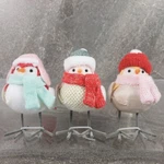 3PK Winter Birds Decorative Figurine Set Red/pink - Target Wondershop 2021. Fixed Price $19.99.
