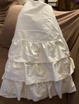 Wondershop Tree Skirt 42 -54 Diameter Cream With Frills. Fixed Price $14.10.