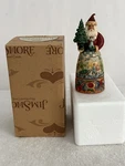 2007 Jim Shore "simple Gifts" Santa Claus Figurine Tree Heartwood Creek 4008993. Fixed Price $25.48.