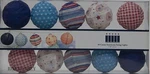 10 Count Red White Blue Americana Patriotic Paper Ball Lantern String Light Set. Fixed Price $27.99.