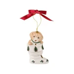 Spode Christmas Tree Puppy Hanging Ornament 2003 Multicolored Holiday Decor. Fixed Price $20.99.
