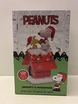 Peanuts New 2024 Snoopy Dog House Led Tabletop Figurine 7.5 Requires "aa". Fixed Price $29.99.