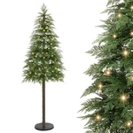 Decoway 7FT Artificial Christmas Tree With 350 Warm White Led 6FT 11IN, Green. Fixed Price $133.05.