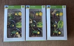 John Deere Enesco 2009 Holiday Ornament Set Christmas Collectible Micro Tractors. Fixed Price $20.00.