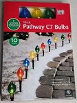 Rare!! Winter Wonder Lane Multi-color Pathway Markers 10 Christmas Lights New. Fixed Price $39.95.