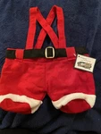 Santa Claus Pants Bag Collections Etc Candy Wine Bottles Treats. Fixed Price $9.99.