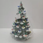 Ceramic Light Up Christmas Tree Decor 14" Transpac New!. Fixed Price $60.00.