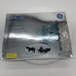 Ge Christmas String Indoor 25 Clear Lightbulb Set C-7 Green Cord Of. Fixed Price $15.84.
