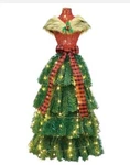 Winter Wonder Lane 4 Ft Led Buffalo Dress Form Pre-lit Christmas Tree Nib. Fixed Price $99.99.