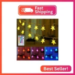 Minetom Color Changing Star String Lights - 23 Ft 50 Led Ramadan Decorations. Fixed Price $22.57.