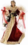 Kurt S. Adler Ul 10-LIGHT 16-INCH Red And Ivory Angel Treetop New. Fixed Price $55.00.