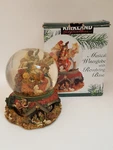 Kirkland Water Globe Revolving Base Silent Night 37213 Orig Box. Fixed Price $44.96.