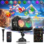 Halloween Christmas Projector Lights Outdoor Indoor, 2 1 Hd Remote Control.... Fixed Price $56.59.