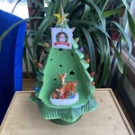 Mr. Christmas Nostalgic Tree 16 Green Decoration Led Retro Deer. Fixed Price $35.00.