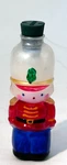 Avon Glass Light Cover Nutcracker 4" Multicolor Christmas Vintage No Box 1980S. Fixed Price $20.00.