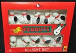 Kurt Adler Peanuts Snoopy Christmas Holiday 10 Light Set- New In Box (nos). Fixed Price $39.99.